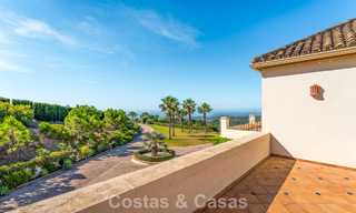 Majestueux domaine espagnol (Finca) à vendre dans un cadre verdoyant sur la New Golden Mile entre Marbella et Estepona 802224 