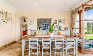 Majestueux domaine espagnol (Finca) à vendre dans un cadre verdoyant sur la New Golden Mile entre Marbella et Estepona 802260 