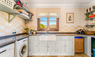 Majestueux domaine espagnol (Finca) à vendre dans un cadre verdoyant sur la New Golden Mile entre Marbella et Estepona 802261 