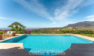 Majestueux domaine espagnol (Finca) à vendre dans un cadre verdoyant sur la New Golden Mile entre Marbella et Estepona 802269 