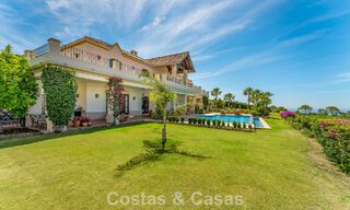 Majestueux domaine espagnol (Finca) à vendre dans un cadre verdoyant sur la New Golden Mile entre Marbella et Estepona 802272 