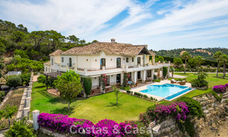 Majestueux domaine espagnol (Finca) à vendre dans un cadre verdoyant sur la New Golden Mile entre Marbella et Estepona 802280 