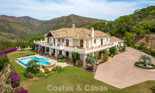 Majestueux domaine espagnol (Finca) à vendre dans un cadre verdoyant sur la New Golden Mile entre Marbella et Estepona 802282 