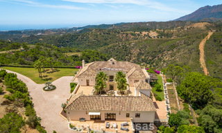 Majestueux domaine espagnol (Finca) à vendre dans un cadre verdoyant sur la New Golden Mile entre Marbella et Estepona 802285 