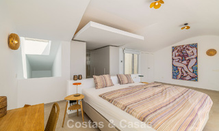 Penthouse duplex moderne et lumineux avec vue frontale sur la mer à vendre à Benalmádena, Costa del Sol 802178 