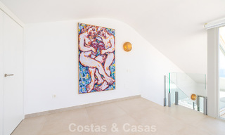 Penthouse duplex moderne et lumineux avec vue frontale sur la mer à vendre à Benalmádena, Costa del Sol 802190 