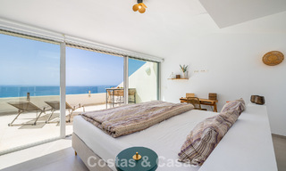 Penthouse duplex moderne et lumineux avec vue frontale sur la mer à vendre à Benalmádena, Costa del Sol 802191 