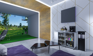 Appartement d'angle moderne dans un complexe hôtelier de luxe offrant une vue panoramique sur la mer à La Cala de Mijas, Costa del Sol 802145 