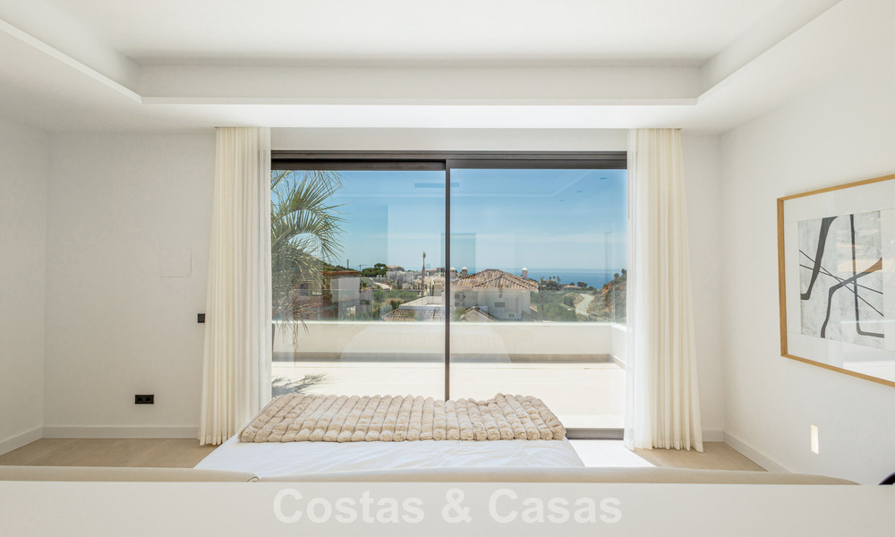 Villa de luxe contemporaine neuve avec vue sur la mer à vendre à Mijas, Costa del Sol 802159