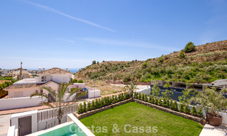 Villa de luxe contemporaine neuve avec vue sur la mer à vendre à Mijas, Costa del Sol 802163 