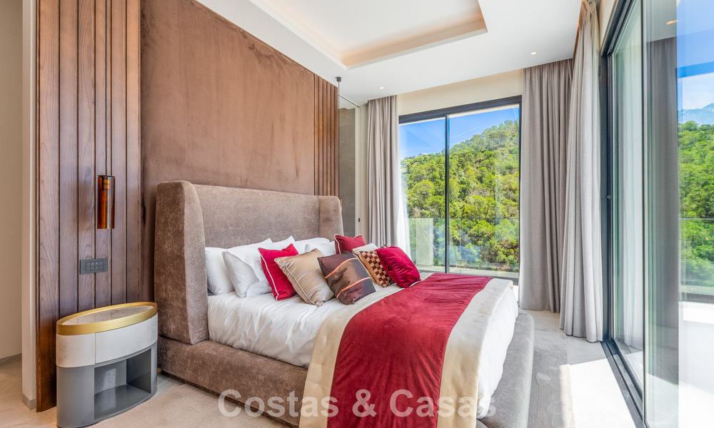 Villa de luxe contemporaine prête à emménager à vendre dans une résidence sécurisée à Marbella - Benahavís 802413