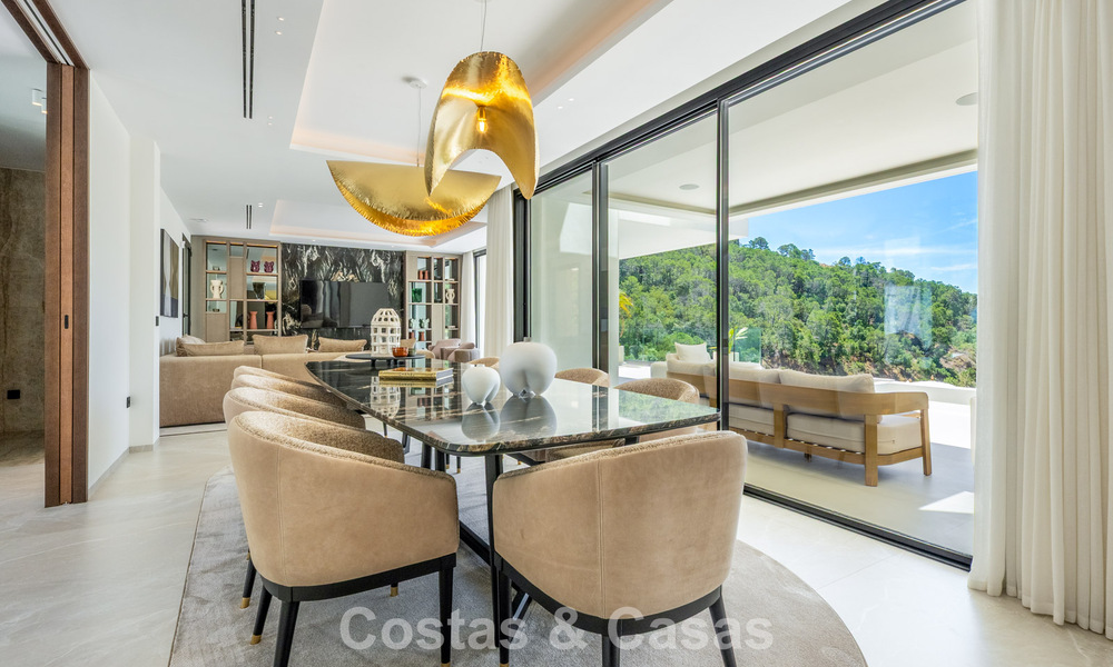 Villa de luxe contemporaine prête à emménager à vendre dans une résidence sécurisée à Marbella - Benahavís 802419