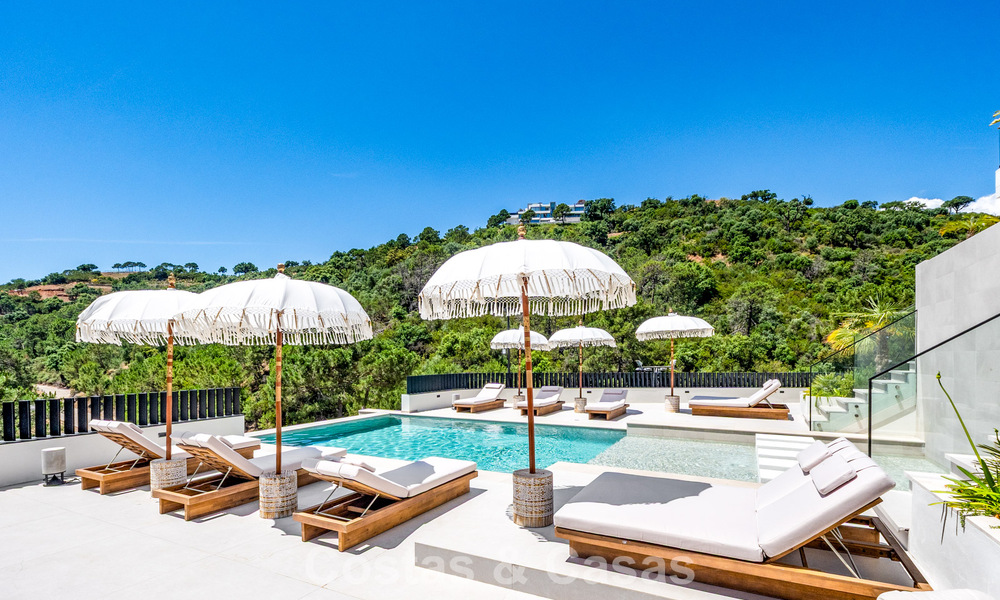 Villa de luxe contemporaine prête à emménager à vendre dans une résidence sécurisée à Marbella - Benahavís 802423