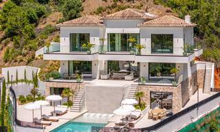 Villa de luxe contemporaine prête à emménager à vendre dans une résidence sécurisée à Marbella - Benahavís 802426 
