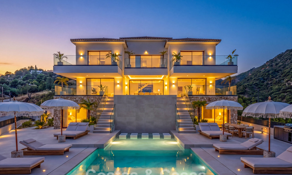 Villa de luxe contemporaine prête à emménager à vendre dans une résidence sécurisée à Marbella - Benahavís 802429
