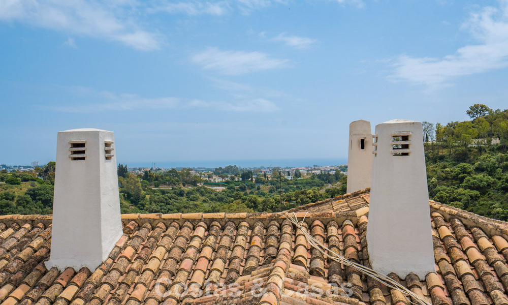 Appartement moderne rénové avec vue sur la mer à vendre dans les collines de Marbella - Benahavís 802430