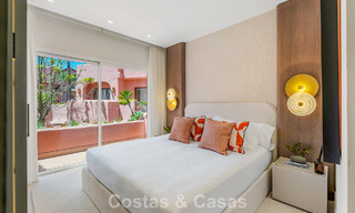 Appartement de luxe modernisé en front de mer à vendre dans une résidence prestigieuse entre Marbella et Estepona 802498 