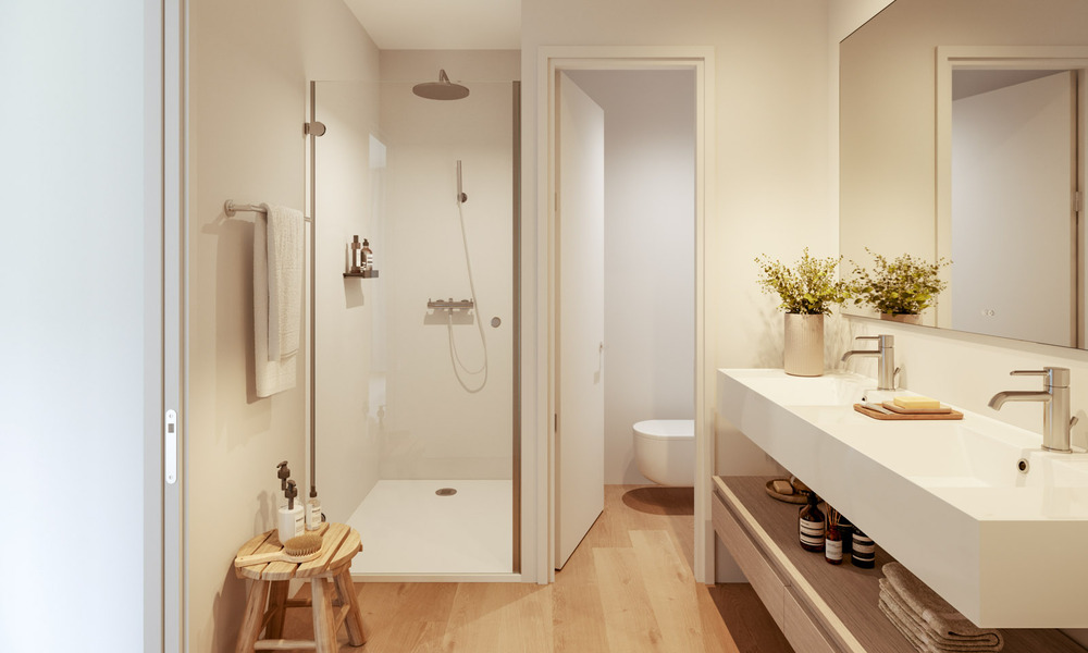 Villas jumelées innovantes avec de superbes vues sur la mer à vendre dans une résidence prisée à Fuengirola, Costa del Sol 802631