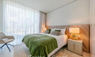 Appartement moderne en rez-de-jardin avec vue sur la mer à vendre dans un complexe boutique exclusif près de Marbella 802614 