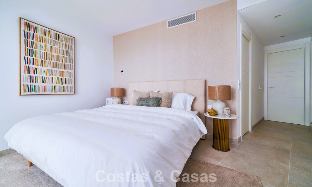 Appartements de luxe modernes avec vue sur la mer dans El Higuerón, une résidence de style resort à Fuengirola, Costa del Sol 802663