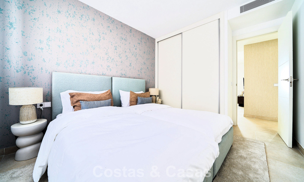 Appartements de luxe modernes avec vue sur la mer dans El Higuerón, une résidence de style resort à Fuengirola, Costa del Sol 802665