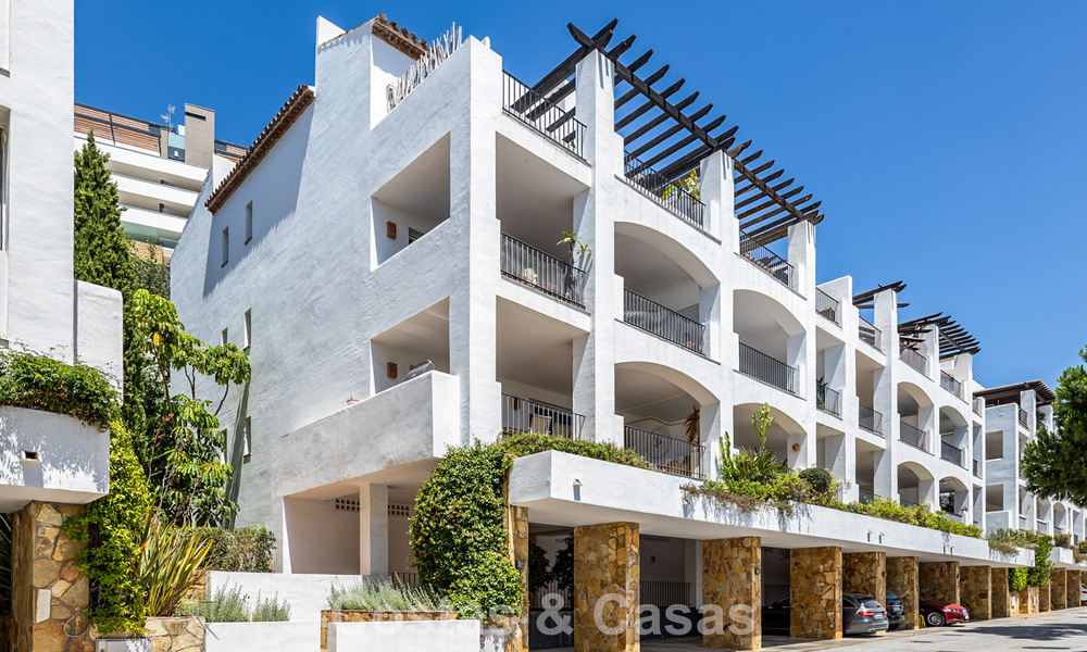 Appartement de designer rénové avec vue panoramique sur la mer à vendre à La Quinta, Marbella - Benahavís 802688