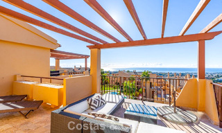 Penthouse lumineux avec vue panoramique sur la mer à vendre dans les collines de Marbella - Benahavís 802653 