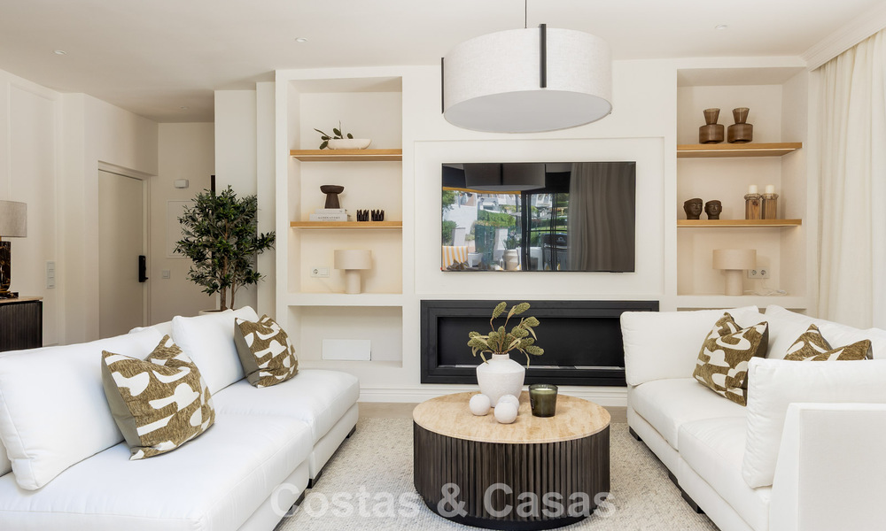 Appartement haut de gamme rénové à vendre, à quelques pas de toutes les commodités à Nueva Andalucía, Marbella 802766