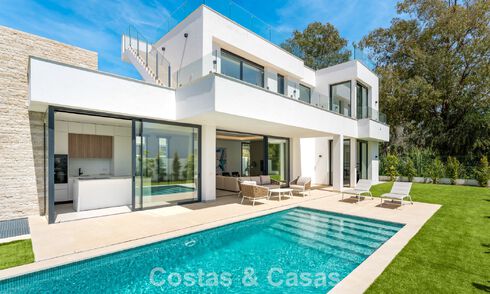 Villa moderne au design contemporain avec piscine à vendre à proximité de la Nouvelle Mille d'Or, près de San Pedro - Marbella 802795