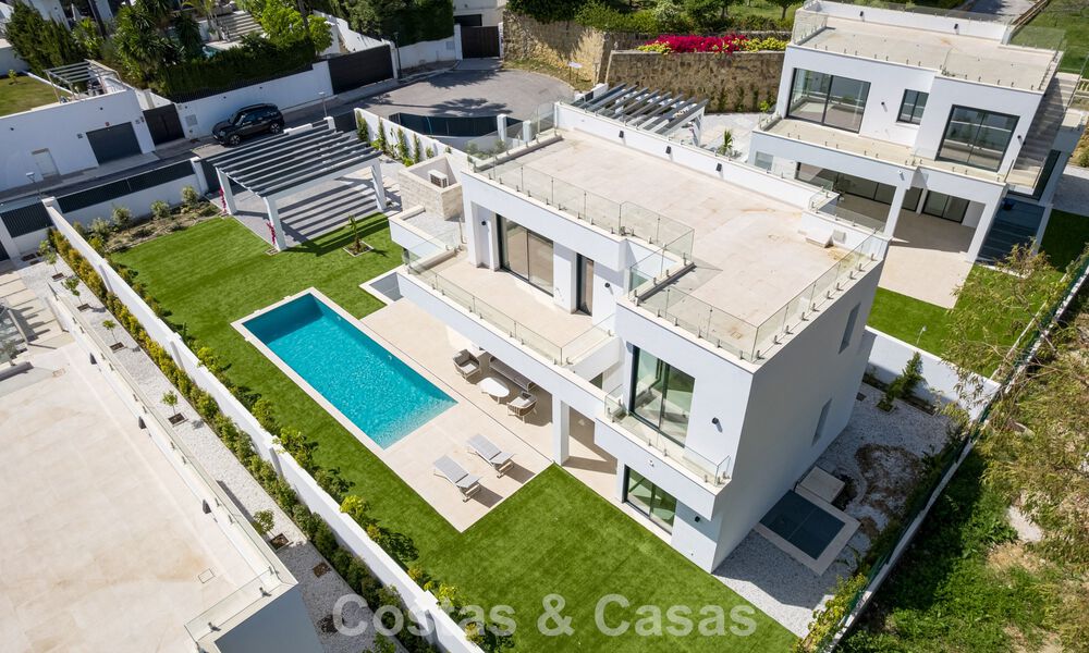 Villa moderne au design contemporain avec piscine à vendre à proximité de la Nouvelle Mille d'Or, près de San Pedro - Marbella 802810