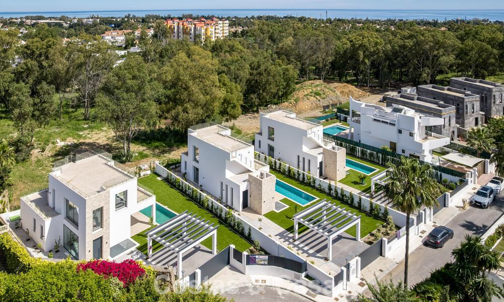 Villa moderne au design contemporain avec piscine à vendre à proximité de la Nouvelle Mille d'Or, près de San Pedro - Marbella 802812
