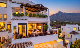 Luxueux appartement rénové avec vue sur la mer à vendre dans une résidence sécurisée sur le Golden Mile de Marbella 802834 