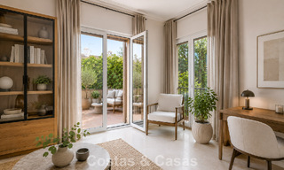 Villa jumelée avec un excellent potentiel à vendre, en première ligne de golf à Nueva Andalucía, Marbella 802867 