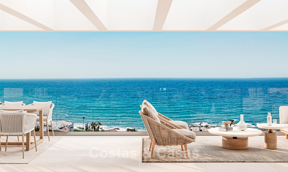Appartements modernes neufs avec vue panoramique sur la mer à vendre à La Cala de Mijas, Costa del Sol 802944