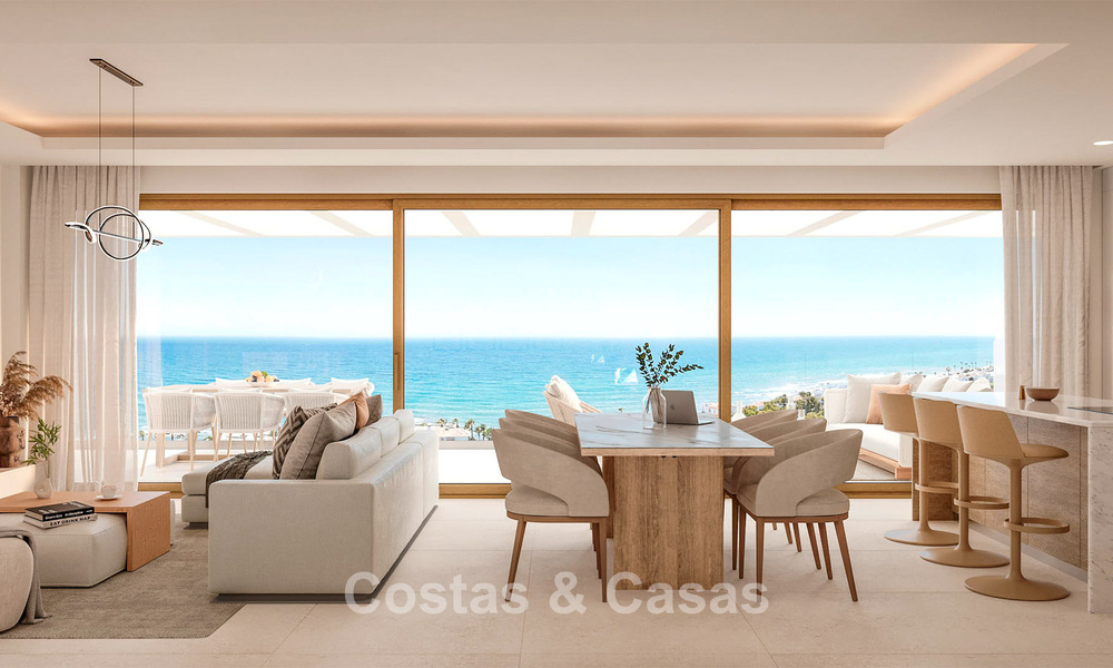 Appartements modernes neufs avec vue panoramique sur la mer à vendre à La Cala de Mijas, Costa del Sol 802946