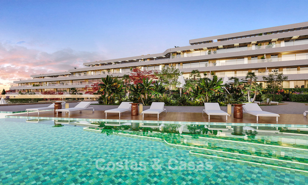 Appartements modernes neufs avec vue panoramique sur la mer à vendre à La Cala de Mijas, Costa del Sol 802950