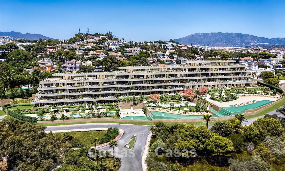 Appartements modernes neufs avec vue panoramique sur la mer à vendre à La Cala de Mijas, Costa del Sol 802953
