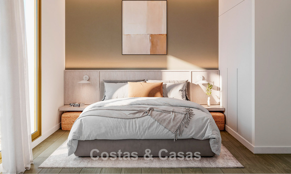 Appartements modernes neufs avec vue panoramique sur la mer à vendre à La Cala de Mijas, Costa del Sol 802954