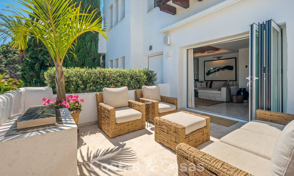 Appartement de luxe entièrement rénové à vendre à Puente Romano, Marbella 802994