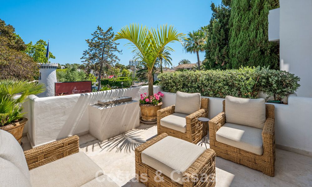 Appartement de luxe entièrement rénové à vendre à Puente Romano, Marbella 802996