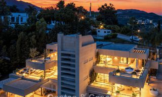 Penthouse duplex exclusif avec vue panoramique sur la mer à vendre à Nueva Andalucía, Marbella 803036 