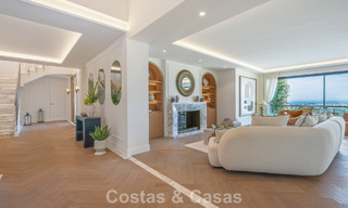 Penthouse duplex exclusif avec vue panoramique sur la mer à vendre à Nueva Andalucía, Marbella 803062 