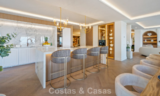Penthouse duplex exclusif avec vue panoramique sur la mer à vendre à Nueva Andalucía, Marbella 803070 