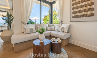 Penthouse duplex exclusif avec vue panoramique sur la mer à vendre à Nueva Andalucía, Marbella 803074 