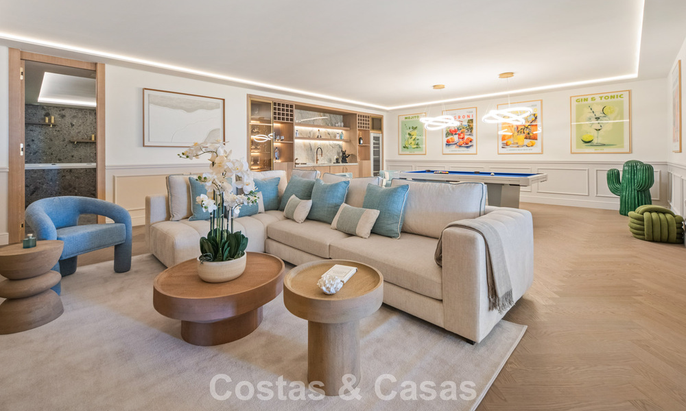 Penthouse duplex exclusif avec vue panoramique sur la mer à vendre à Nueva Andalucía, Marbella 803079