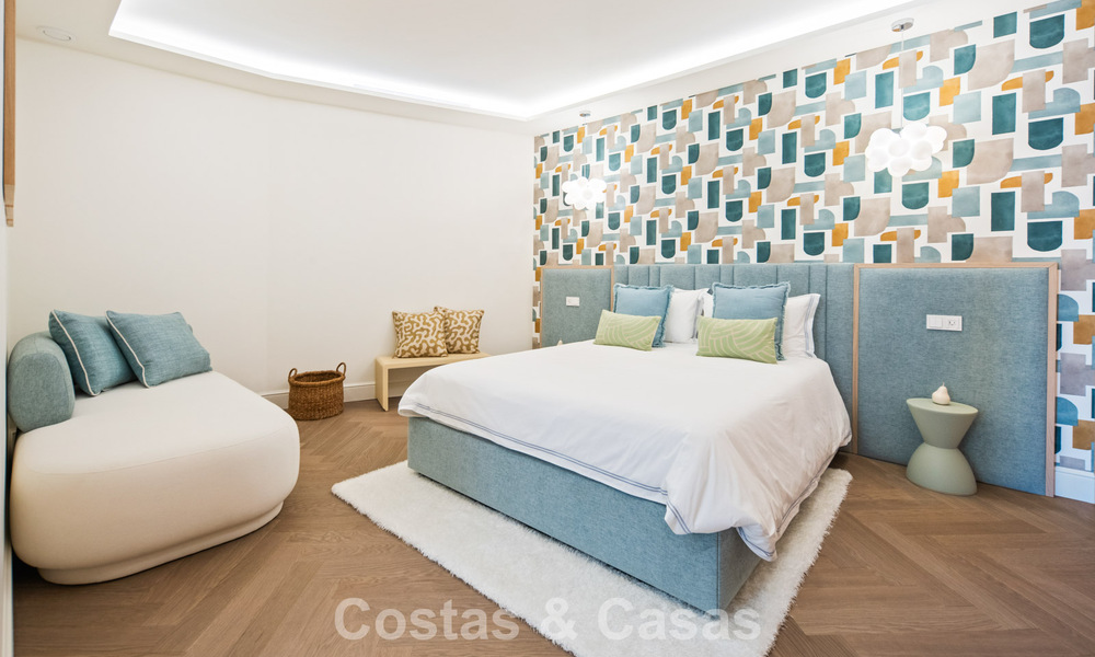 Penthouse duplex exclusif avec vue panoramique sur la mer à vendre à Nueva Andalucía, Marbella 803095
