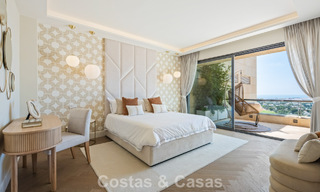 Penthouse duplex exclusif avec vue panoramique sur la mer à vendre à Nueva Andalucía, Marbella 803099 