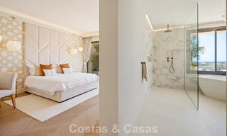 Penthouse duplex exclusif avec vue panoramique sur la mer à vendre à Nueva Andalucía, Marbella 803109 
