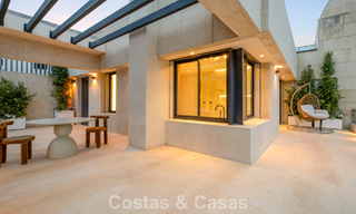 Penthouse duplex exclusif avec vue panoramique sur la mer à vendre à Nueva Andalucía, Marbella 803127 