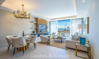 Appartement de luxe à vendre avec vue directe sur le port, en première ligne à Puerto Banús, Marbella 803160 